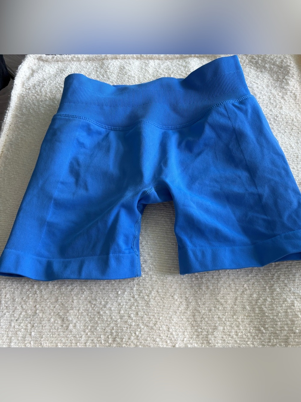Women’s Blue Seamless Performance Shorts